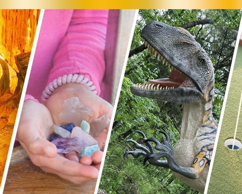 Crystal Cave Tour & Gemstone Mining in Springfield