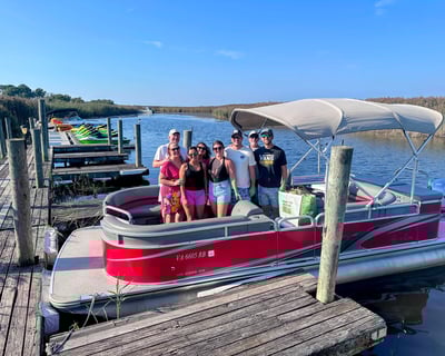 Captain Your Own Pontoon for 4 Hours on the Bay