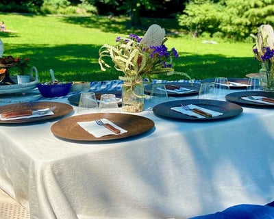 Formal Picnic Setup in New York City