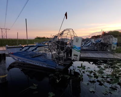 Sunrise Everglades Airboat Tour