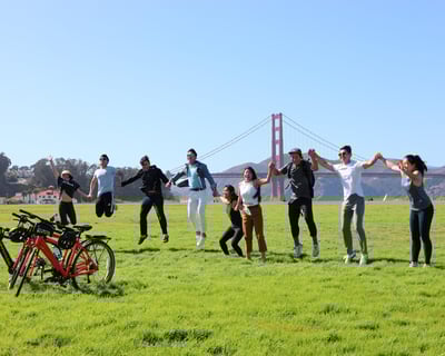 Golden Gate Park Bike Rental With Helmet, Map, and Lock
