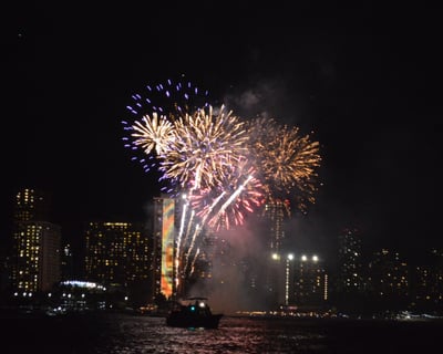 Waikiki 1-Hour Friday Night Fireworks Cruise