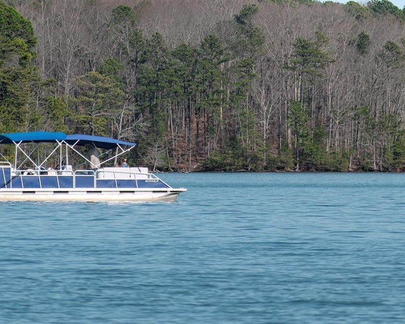Lake Martin Bennington Pontoon Boat Rental