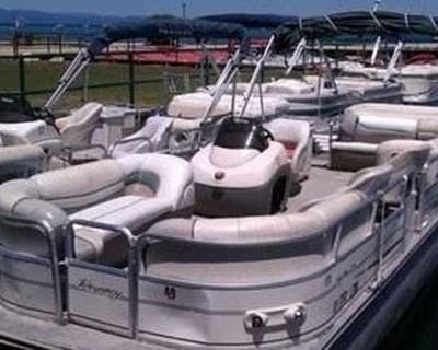 Lake Tahoe 27' Pontoon Boat Rental