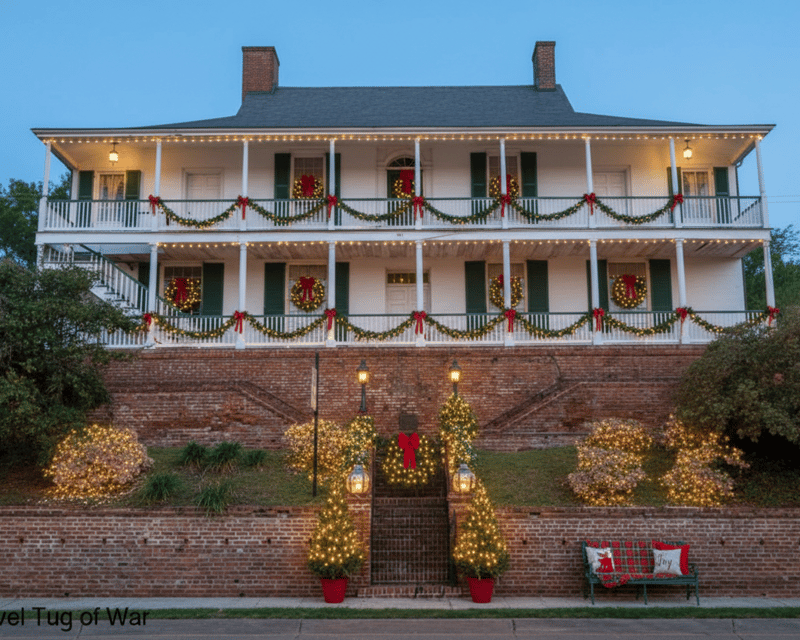 Christmas Tour of Ellicott Hill in Natchez