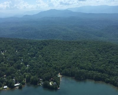 Scenic Helicopter Flight Over Sevierville & French Broad River