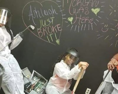 1-Hour Rage Room & Axe Throwing in Bartlett
