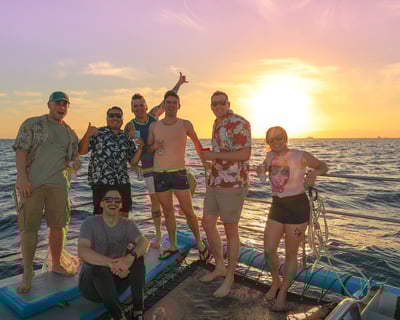 Waikiki Sunset Cruise with Marine Life Guides