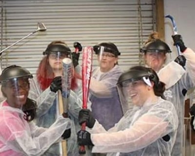 2-Hour Rage Room & Axe Throwing in Bartlett