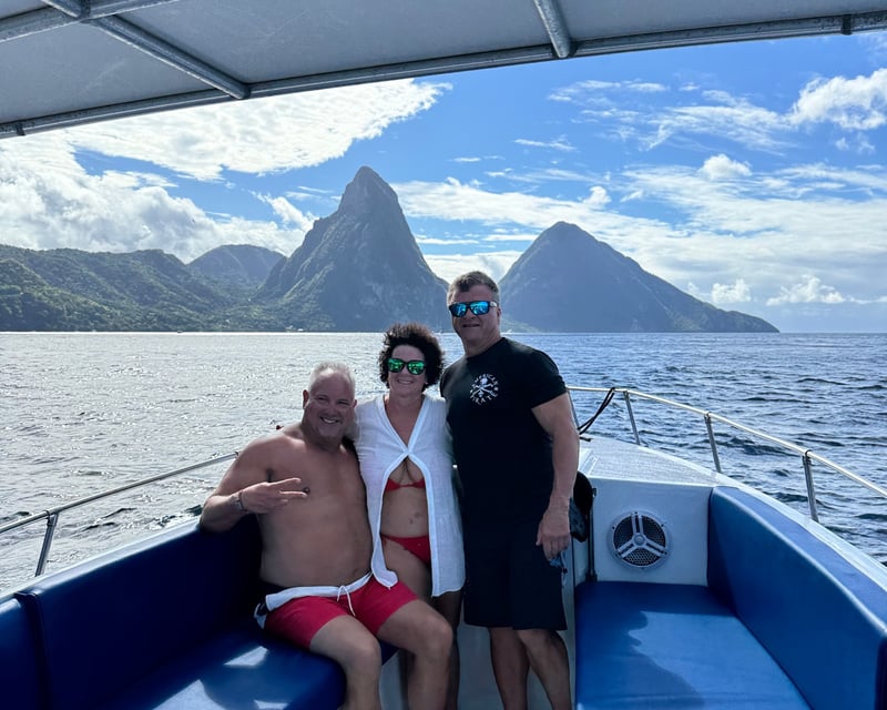 Private Beach Hopping & Snorkeling Boat Tour to Soufriere