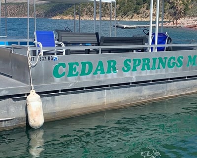 25' Party Barge Rental in Dutch John