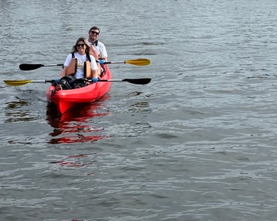 Double Kayak Rental at James Creek Marina