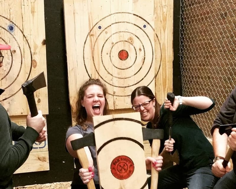 Coached Axe Throwing Session in Syracuse