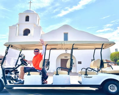 Old Town Scottsdale Golf Cart Sightseeing Tour
