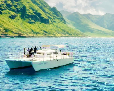 Private Dolphin & Snorkel Cruise in Waianae