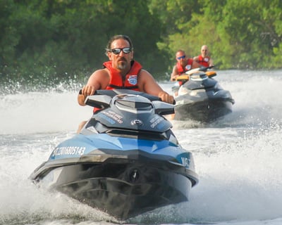 Cancun Mangrove Guided Jet Ski Tour
