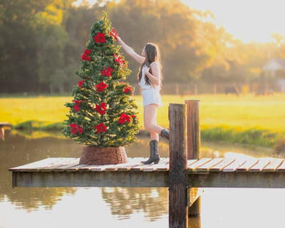 Christmas Photography Session in Tomball