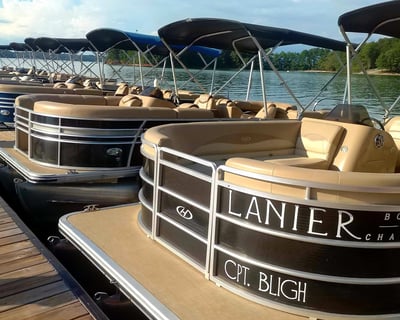Lake Lanier Captained Deck Boat Charter