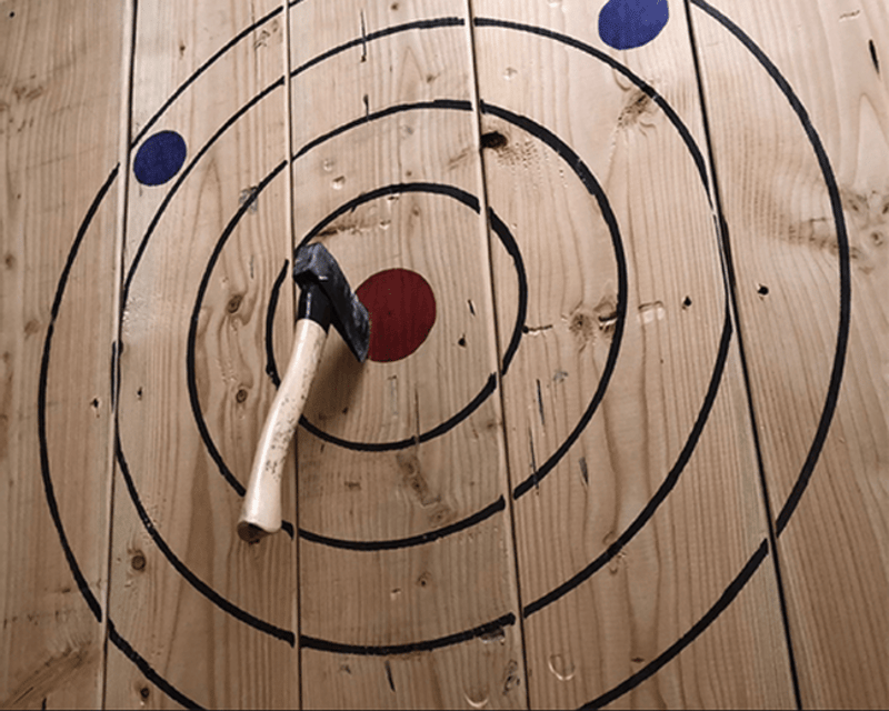 Axe Throwing in Downtown Mankato, MN