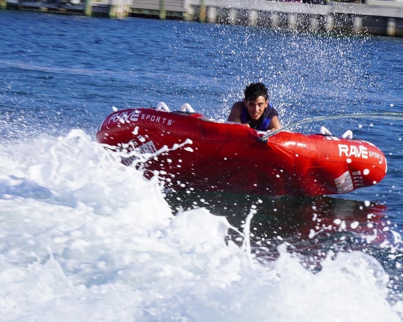 Beginner-Friendly Boat Tubing in Miami Beach