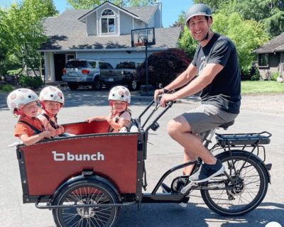 Newport Beach Family Cargo E-Bike Rental