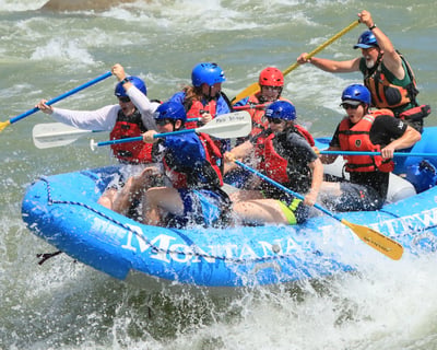 Private Yellowstone River Whitewater Rafting Near Gardiner