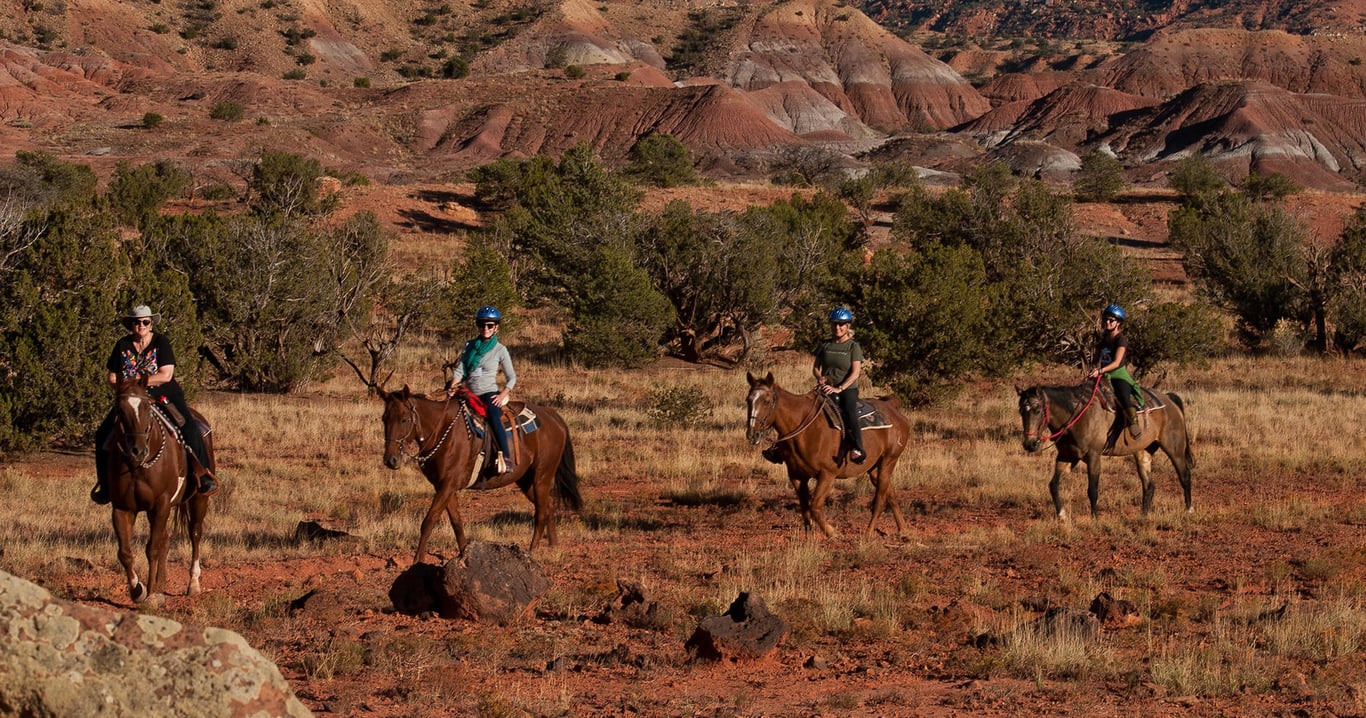 O’Keeffe Landscape Horseback Trail Ride