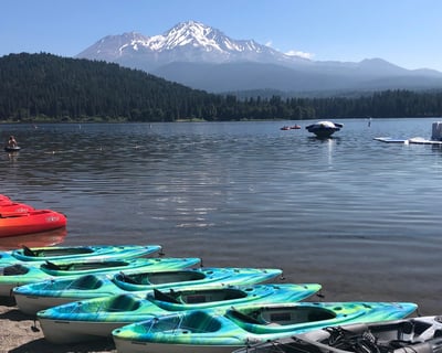 Mt. Shasta City Single Kayak Rental