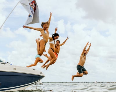 Tampa Island-Hopping Party Boat Charter