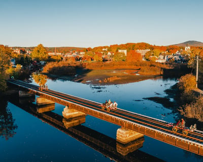2-Hour Laconia Rail Bike Excursion