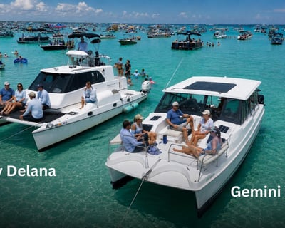 4-Hour Catamaran Charter in Miramar Beach