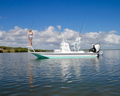 21' Bay Boat Rental on South Padre Island