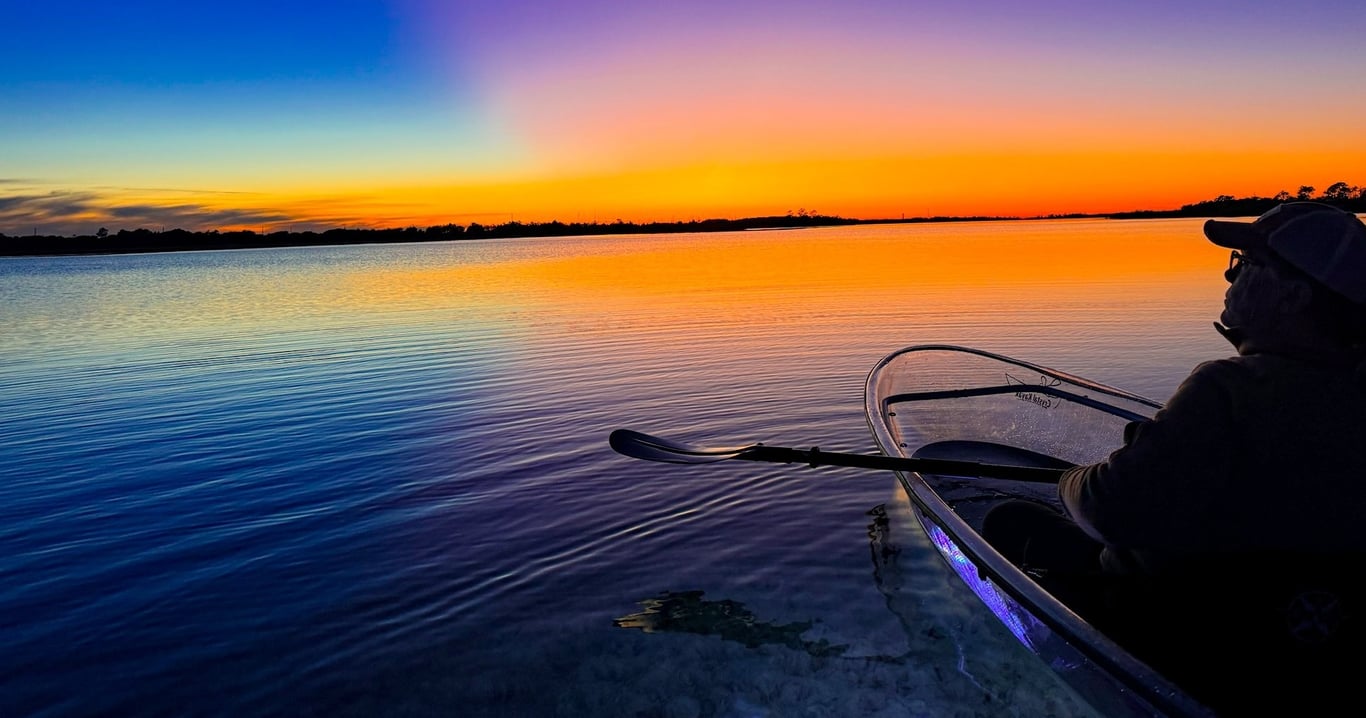Destin–FWB Sunset Glow Clear Kayak Tour