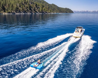 3-Hour South Lake Tahoe Tubing & Cruise Charter