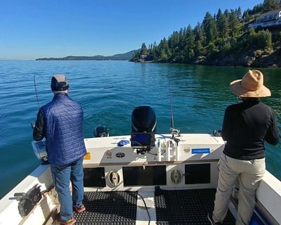 4.5-Hour Guided Fishing Charter on Flathead Lake