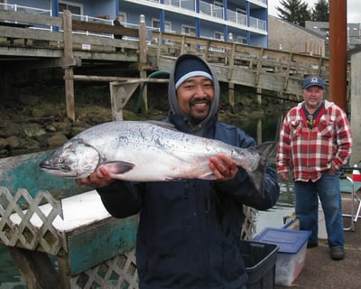 Catch Wild Coho Salmon in Newport Waters