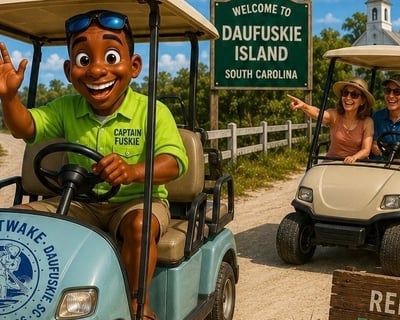 Explore Daufuskie Island by Golf Cart
