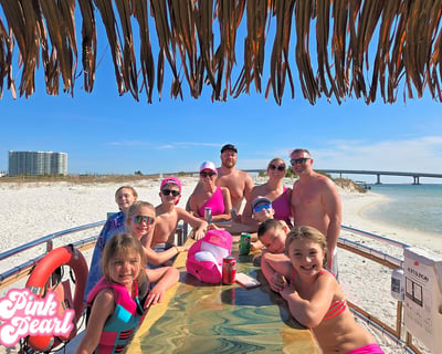 Cruise Orange Beach on a Private Tiki Boat Charter