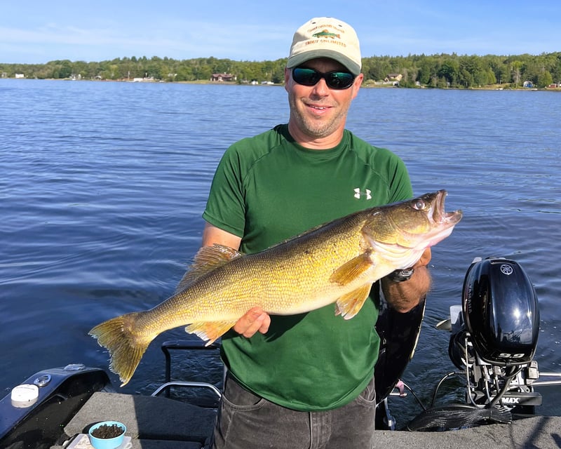 Walleye & Pike Fishing Charter on the Keweenaw Waterway