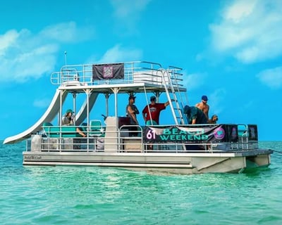 30' Double-Decker Pontoon Rental in Fort Walton Beach