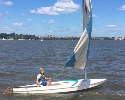 Sunfish Sailboat Rental in Alexandria