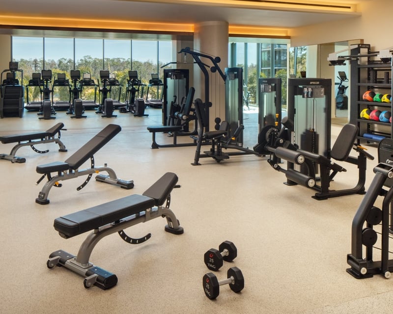 Morning HIIT Fitness Class at Conrad Orlando