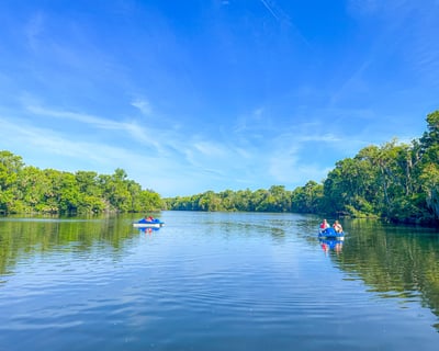 30-Minute Pedal Boat Rental at De Leon Springs State Park