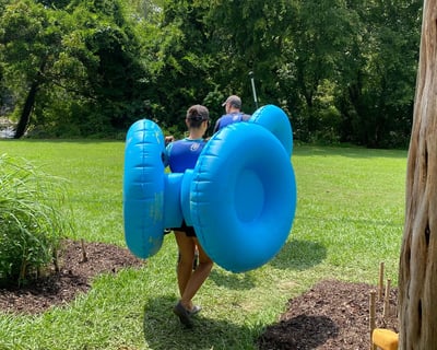 2-Hour Saxapahaw Tube Rental & Hike