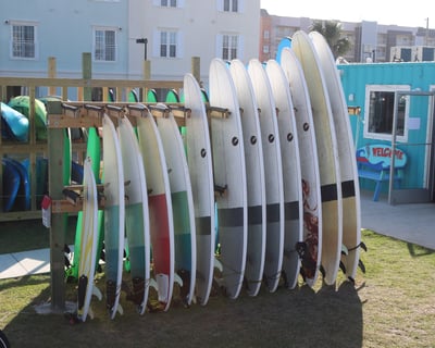 9' Surfboard Rental in Carolina Beach