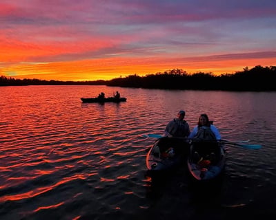 Bioluminescent Sunset Kayak Tour in Cocoa Beach
