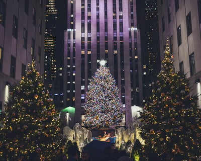 New York City Holiday Lights Guided Walking Tour
