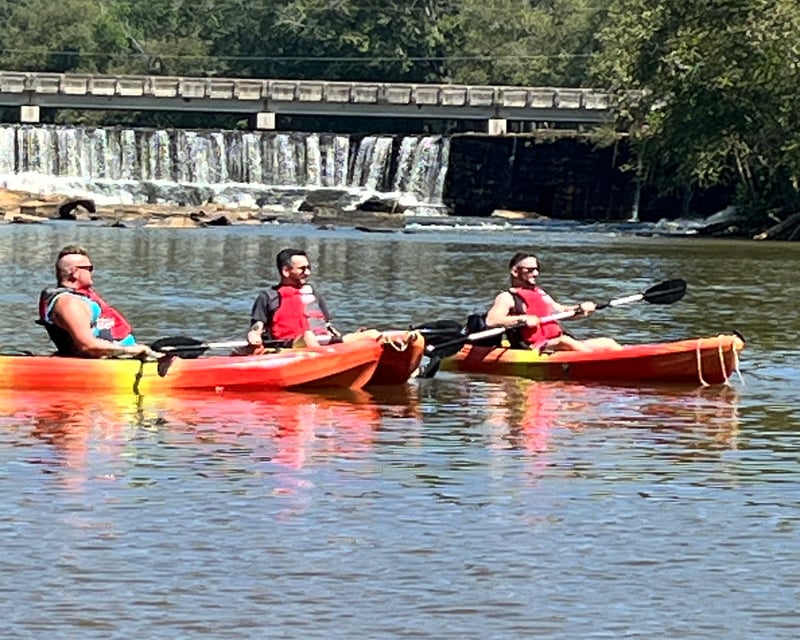 8-Mile Kayak Trip on the Pacolet River