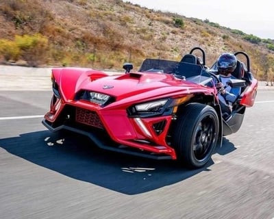 Polaris Slingshot Interlochen Arts & Duck Lake Drive