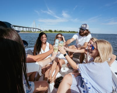 3-4 Hour Charleston Bareboat Beach Day Charter